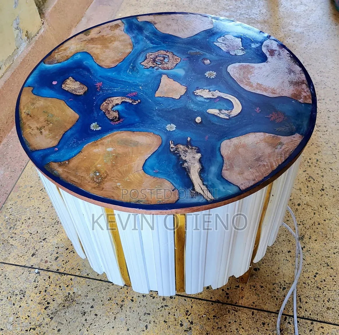 Resin River Table