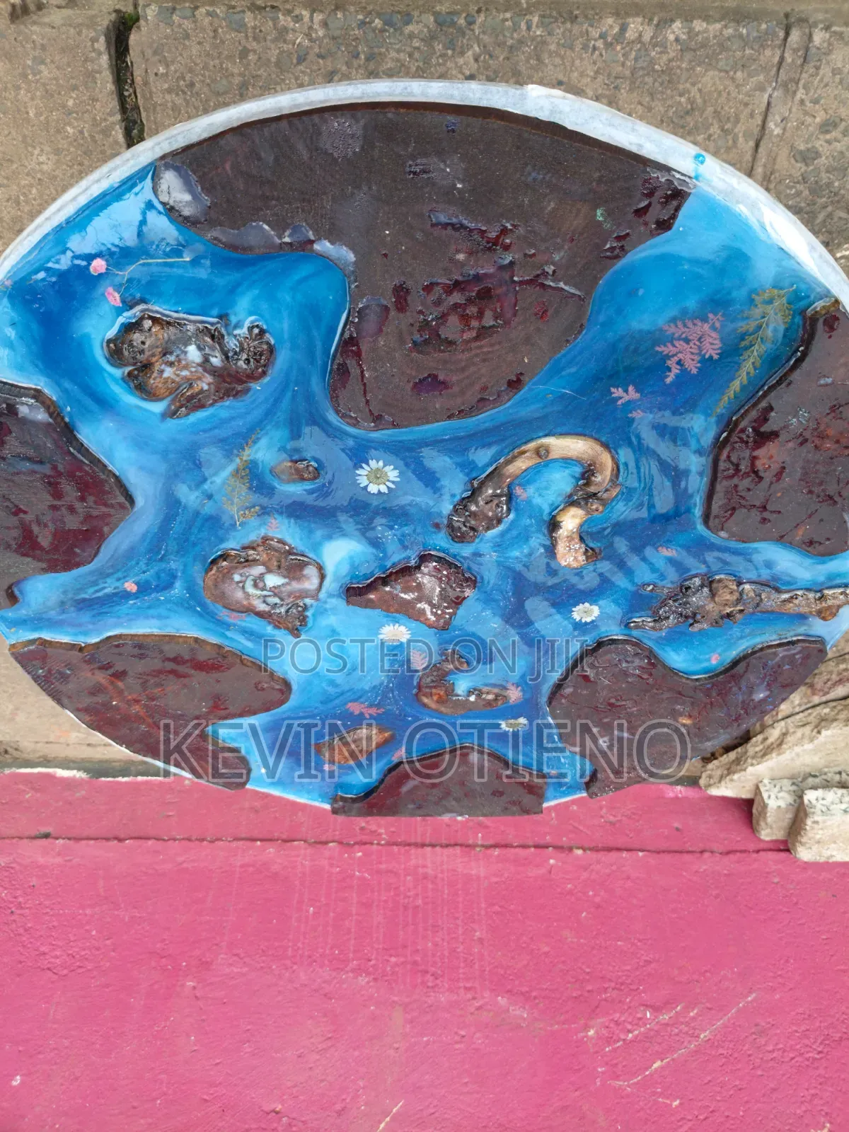 Resin River Table