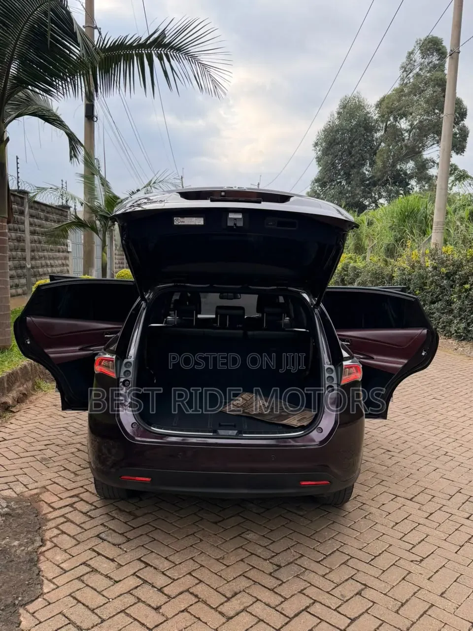 Toyota Harrier 2015 Burgundy