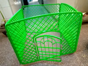 Plastic Pet Playpen Designed for Indoor or Outdoor Use