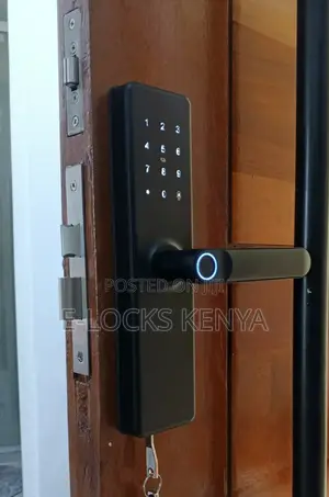 Smart Lock With Handle Fit Various Mortise Lock Password Fingerprints
