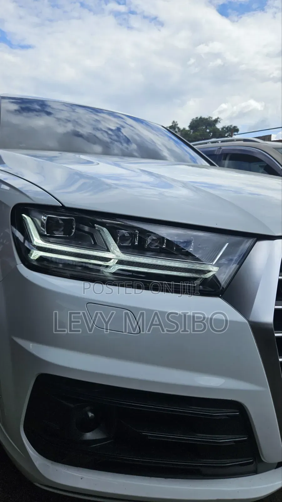 Audi Q7 Sq7 4m 215-2019 Led Headlight With Matrix Beam