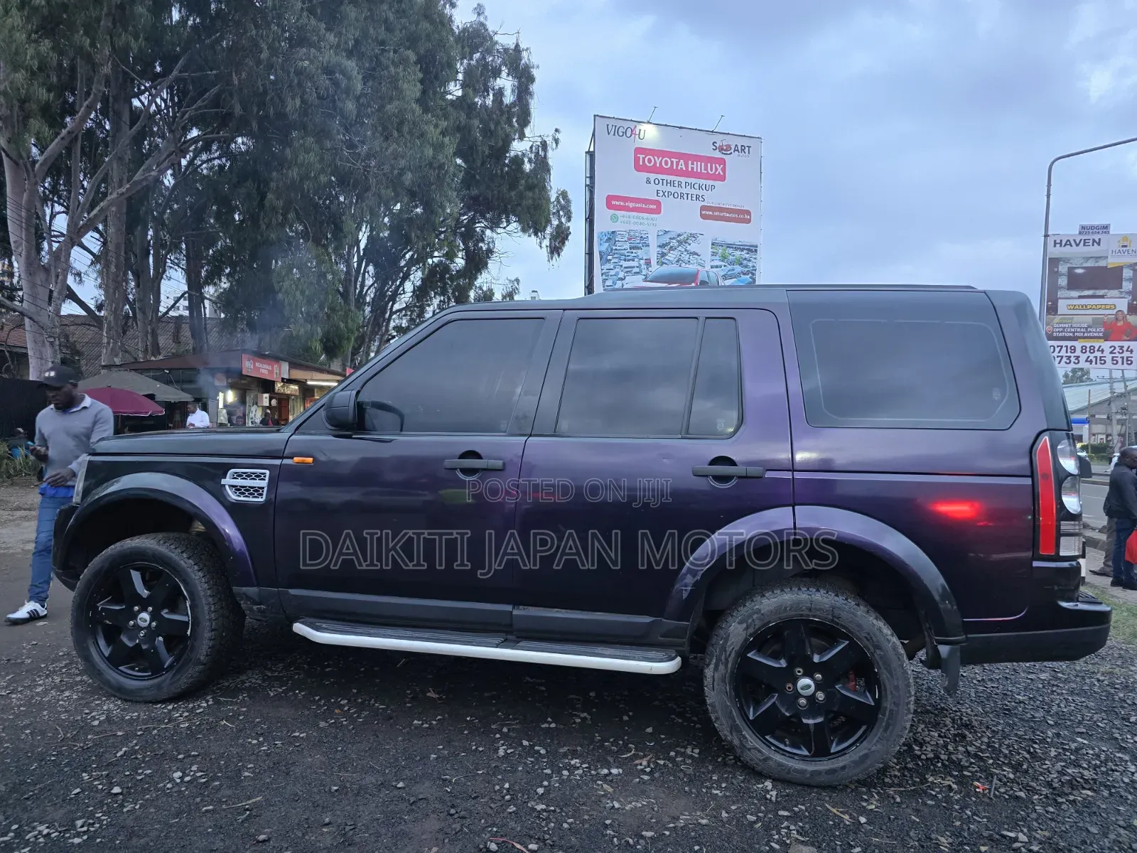 Land Rover Discovery 2008 Purple