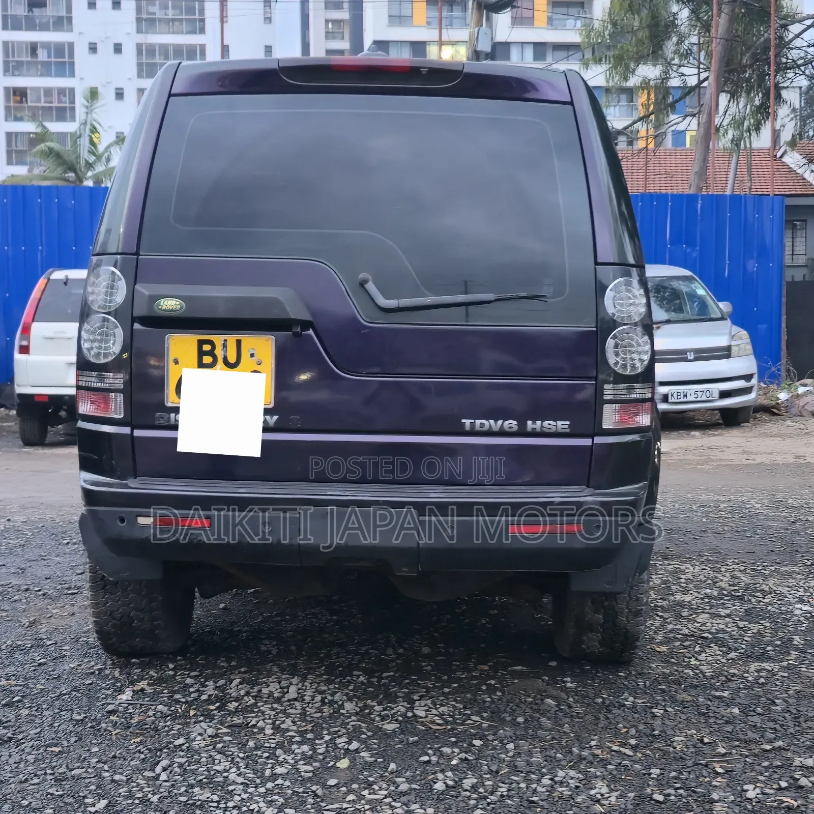 Land Rover Discovery 2008 Purple