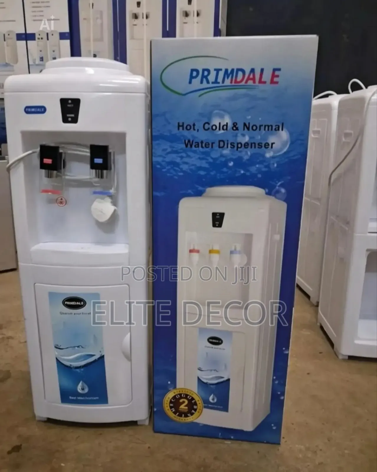 Primdale Hot and Normal Top Load Water Dispenser