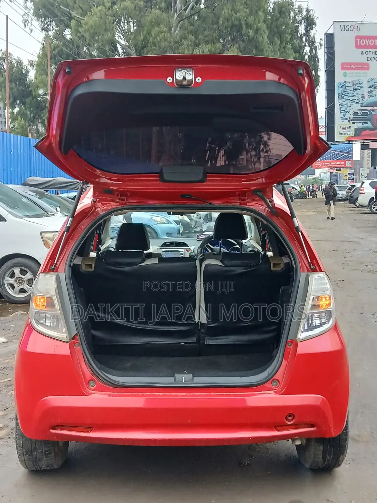 Honda Fit 2012 Red
