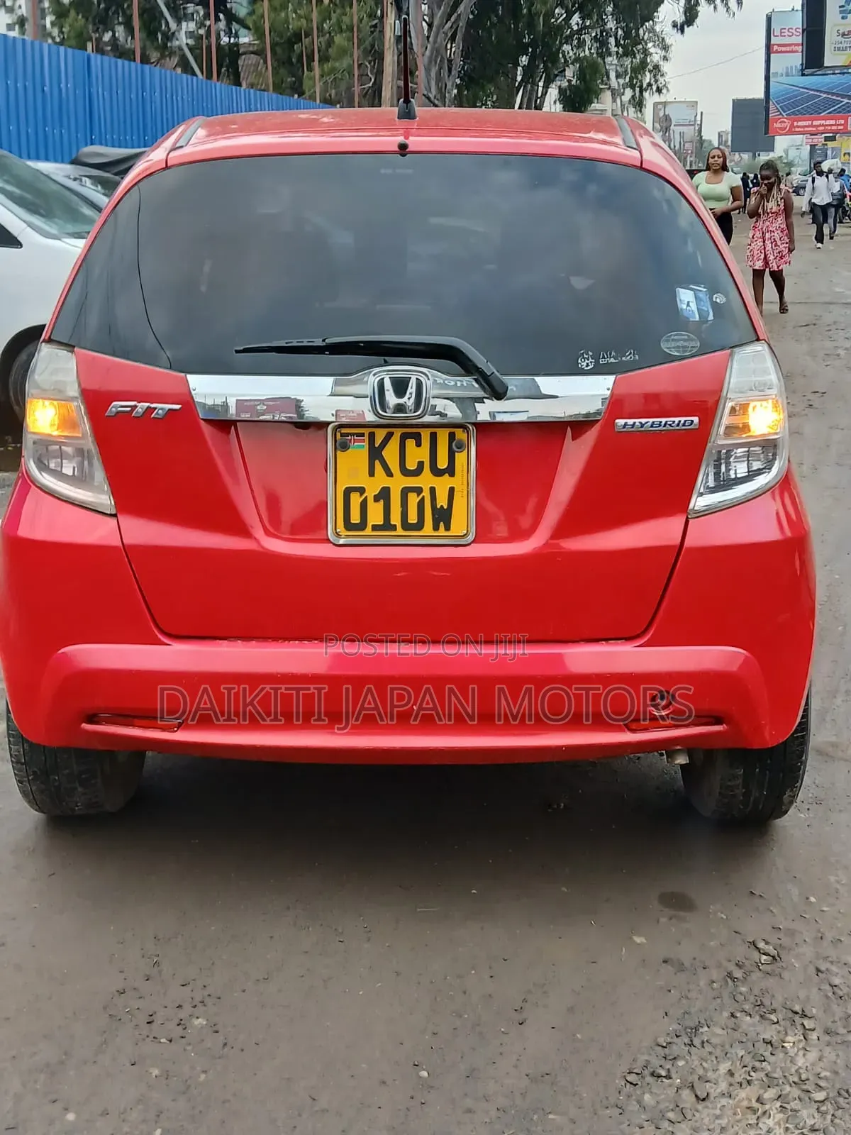 Honda Fit 2012 Red