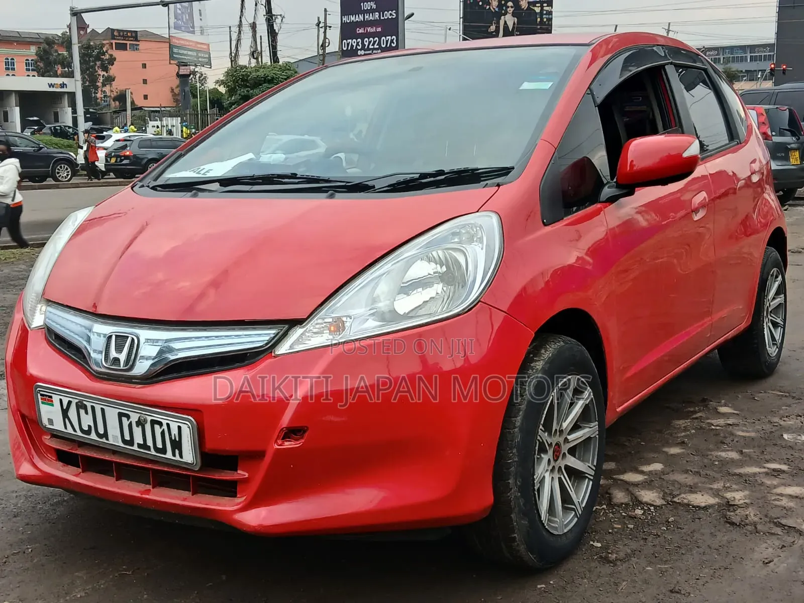 Honda Fit 2012 Red