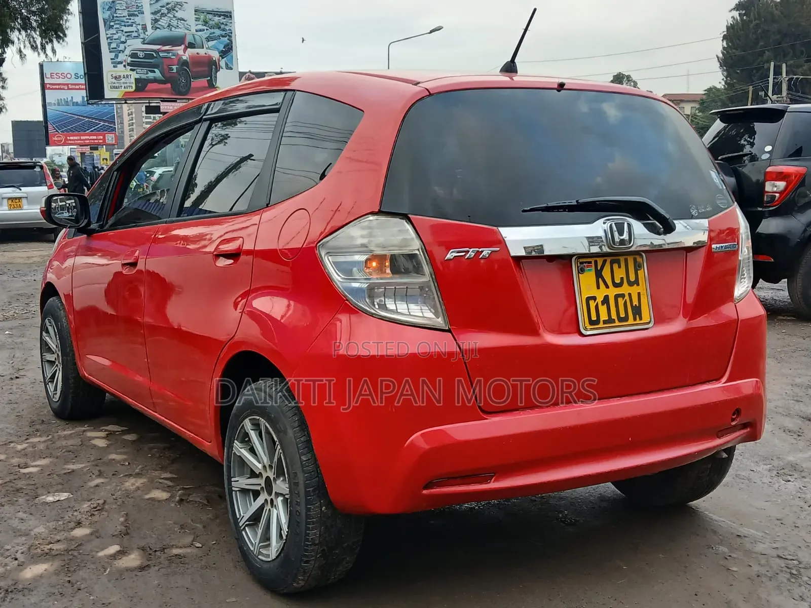 Honda Fit 2012 Red