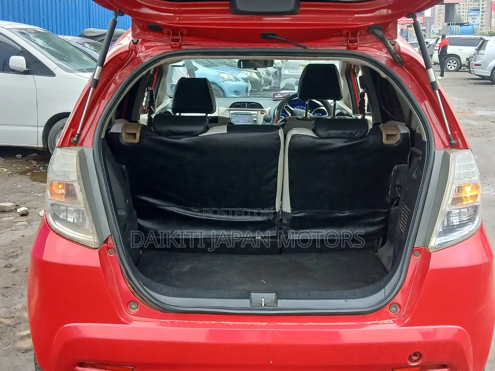 Honda Fit 2012 Red