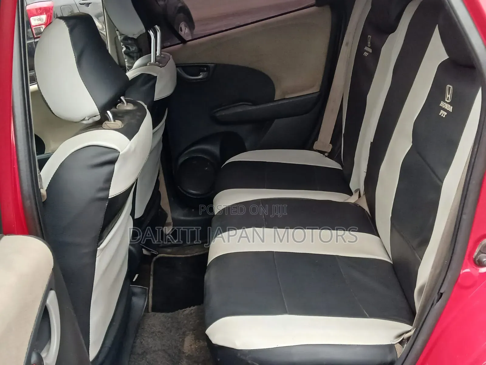 Honda Fit 2012 Red