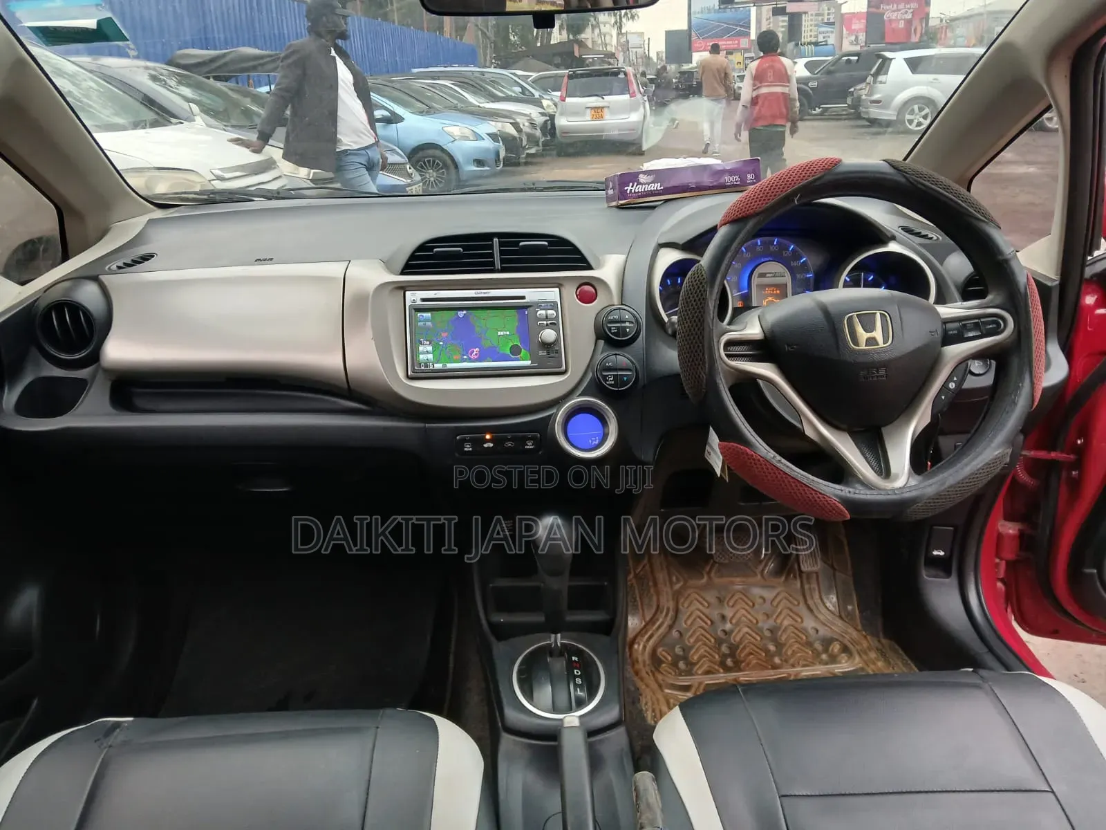 Honda Fit 2012 Red