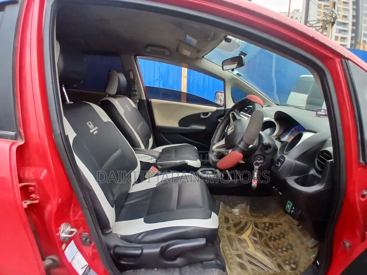 Honda Fit 2012 Red