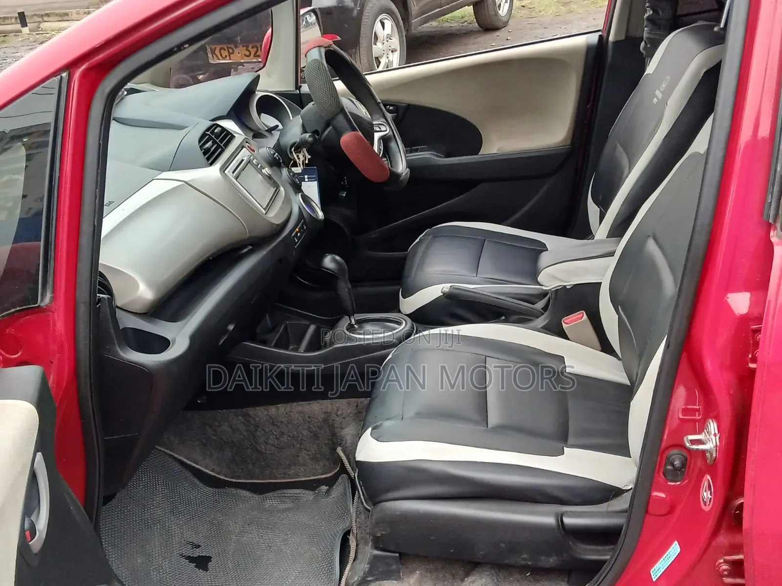 Honda Fit 2012 Red