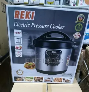 Reki 10-in-1 Electric Pressure Cooker – 8 Litres
