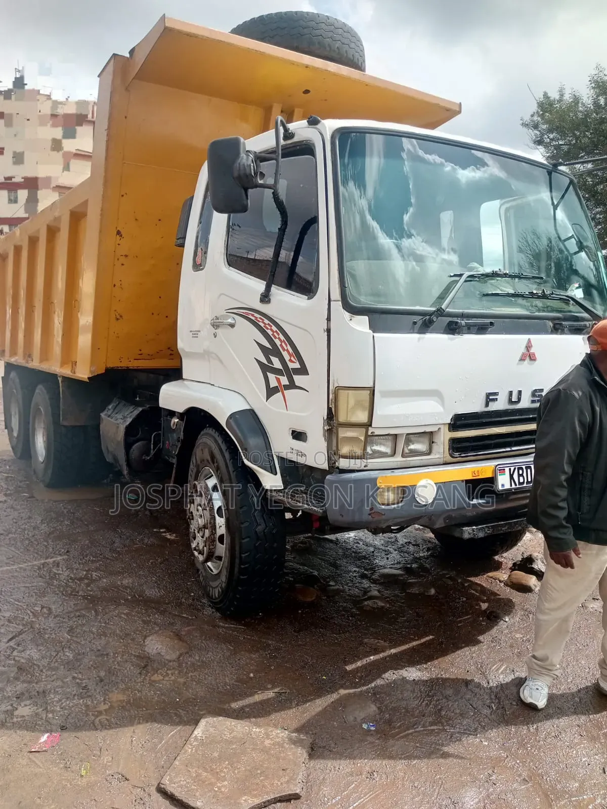 Mitsubishi Tipper 2010 White