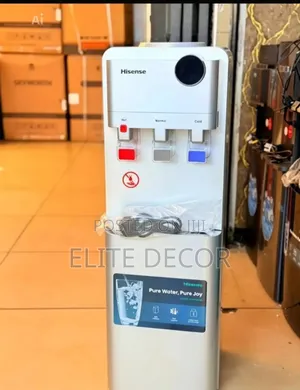 Hisense Silver 3taps Hot,Normal and Cold Dispenser With Compressor