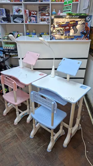 Children's Study Desk and Chair | Height Adjustable Learning Table