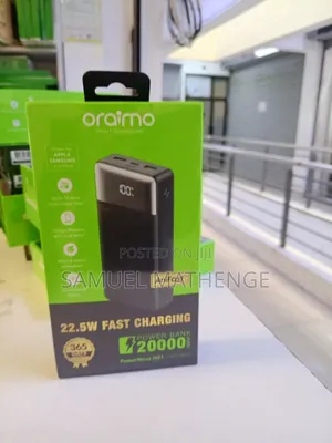 Seo Product Title: Oraimo Powernova Q21 20000mah 22.5w Fast Charging