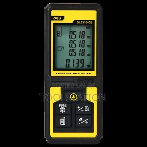 Laser Distance Measure 50m Deli Tool Edl331040b | High Acc