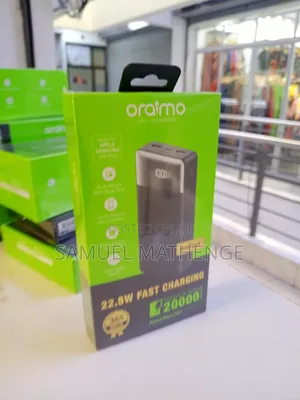 Oraimo Power 20000mah 22.5 Fast Charging Power Bank With Led Display