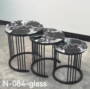 3 in 1 Glass Effect Executive Coffee Table