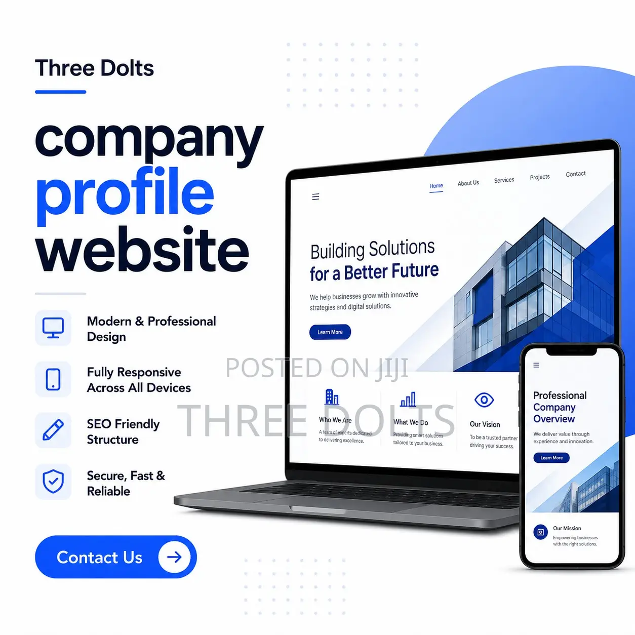 Company Profile Website – Showcase Your Brand Expertise