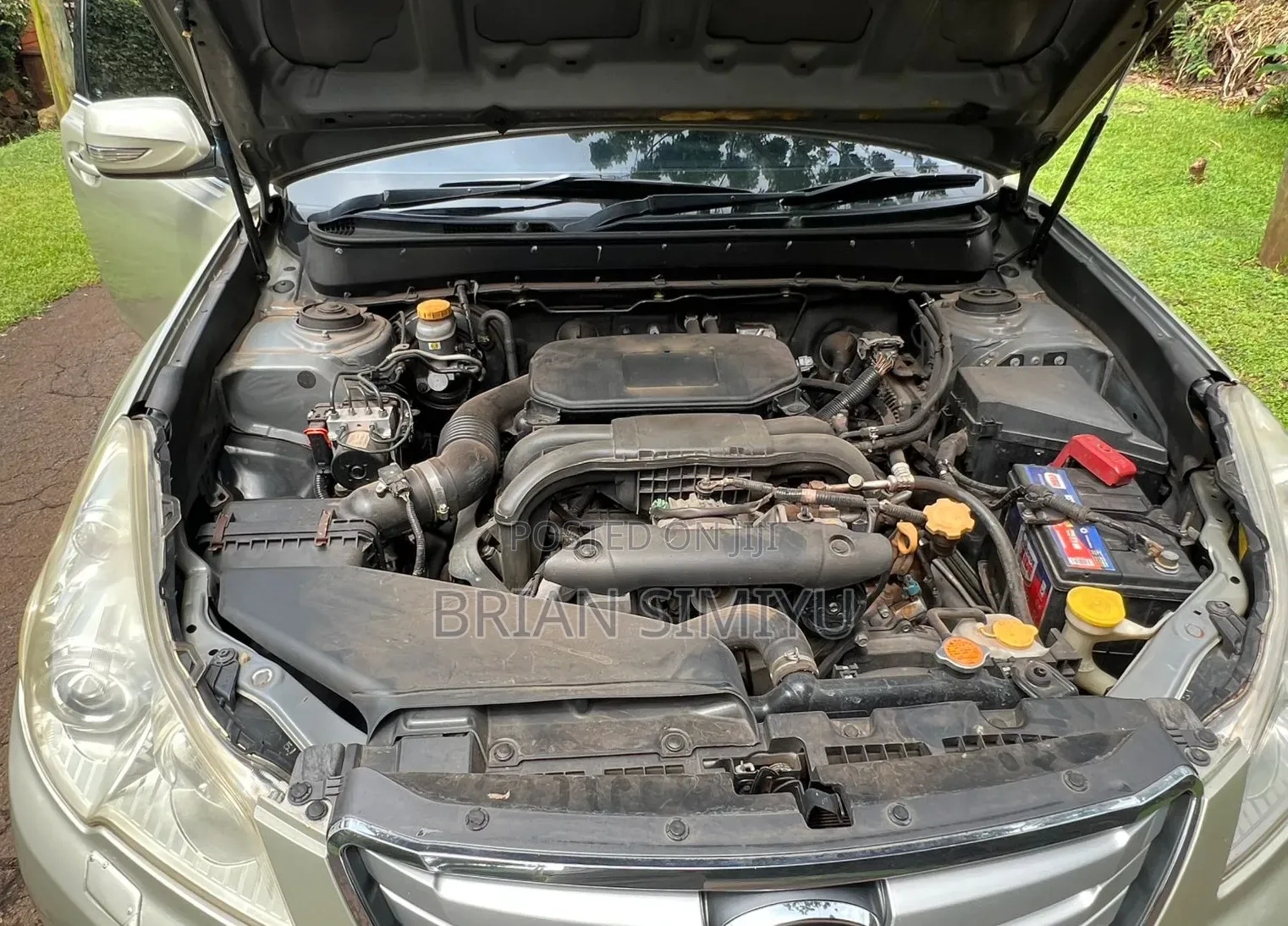 Subaru Outback 2010 Green