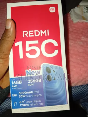 Almost New Redmi 15c Used 2 Months
