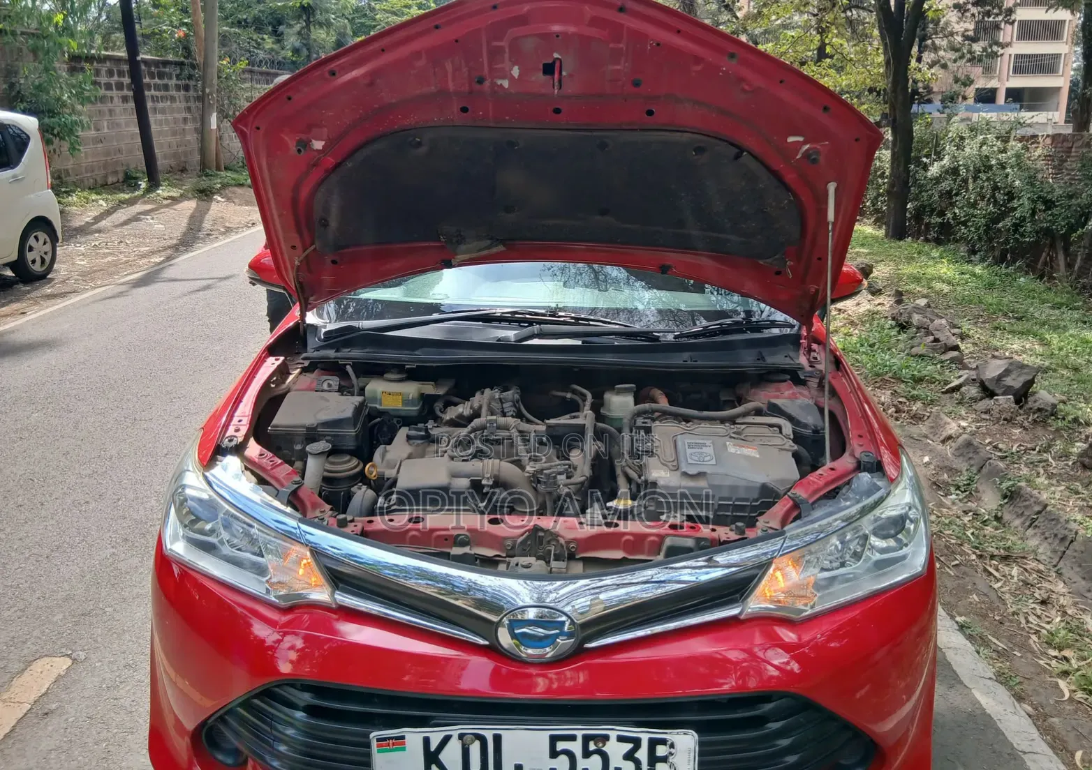 Toyota Corolla Fielder 2016 Red