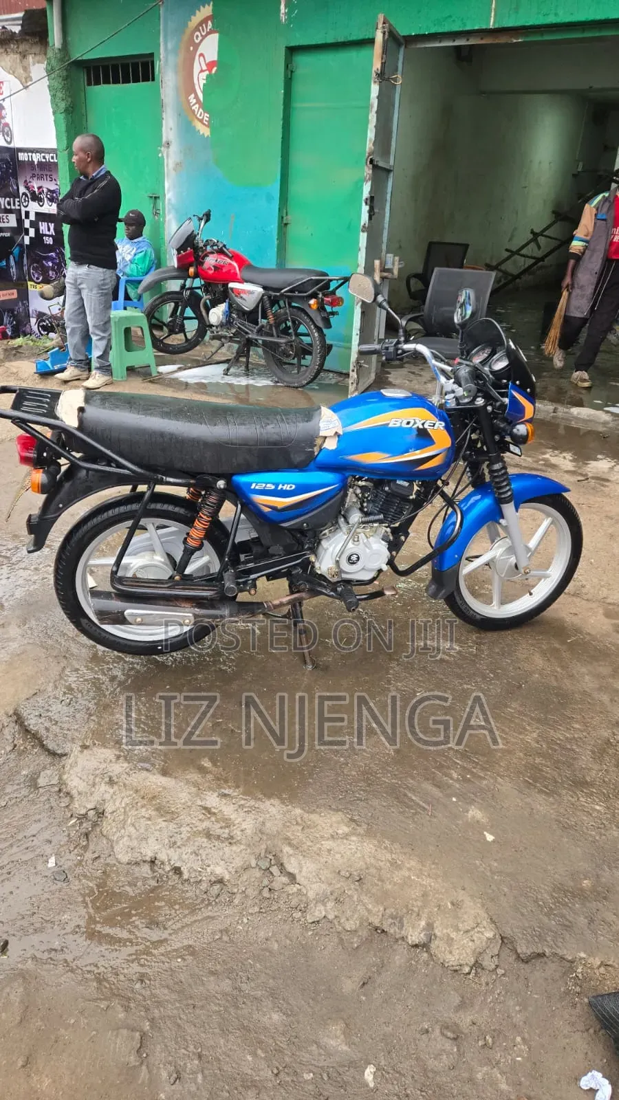 Bajaj Boxer 125 2026 Blue