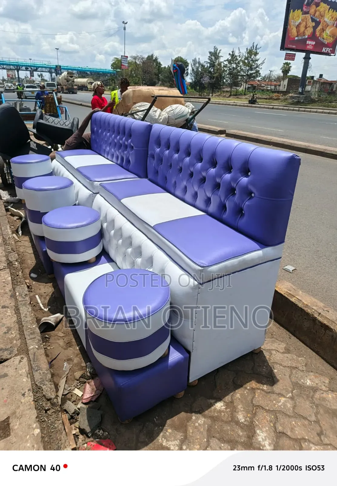 Purple.White Pedicures Coach