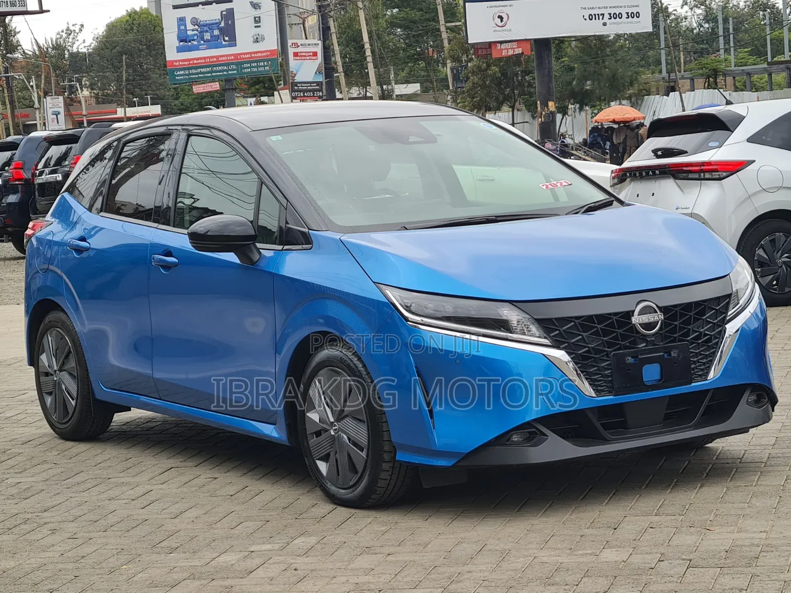 Nissan Note 1.2 Hybrid 2021 Blue