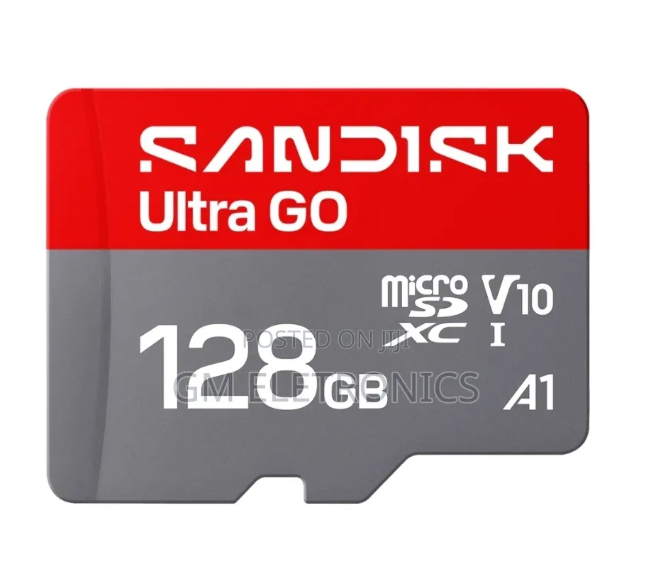 Original 128gb Ultra Go Micro Sd Memory Card With 190mb/S Read Speed.