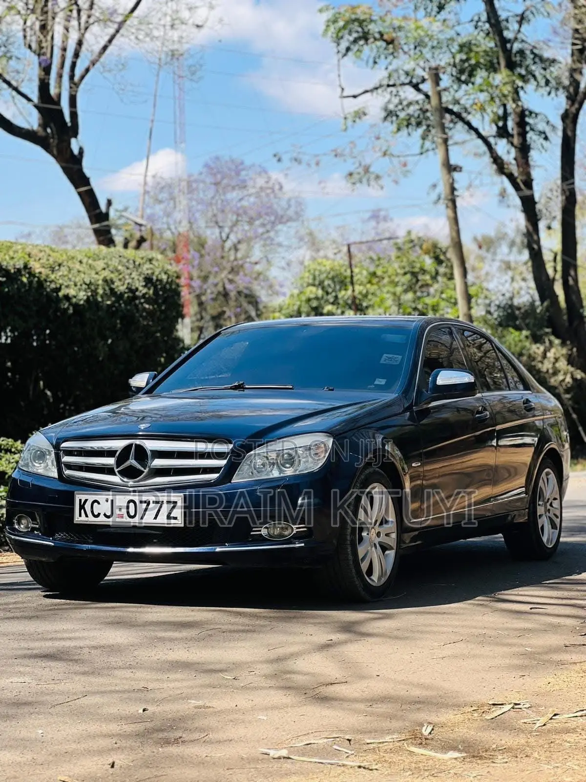 Mercedes-Benz C250 2009 Blue