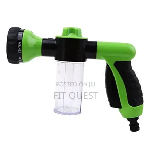 Car Wash Gun Garden Hose Spray Nozzle With Built in Soap