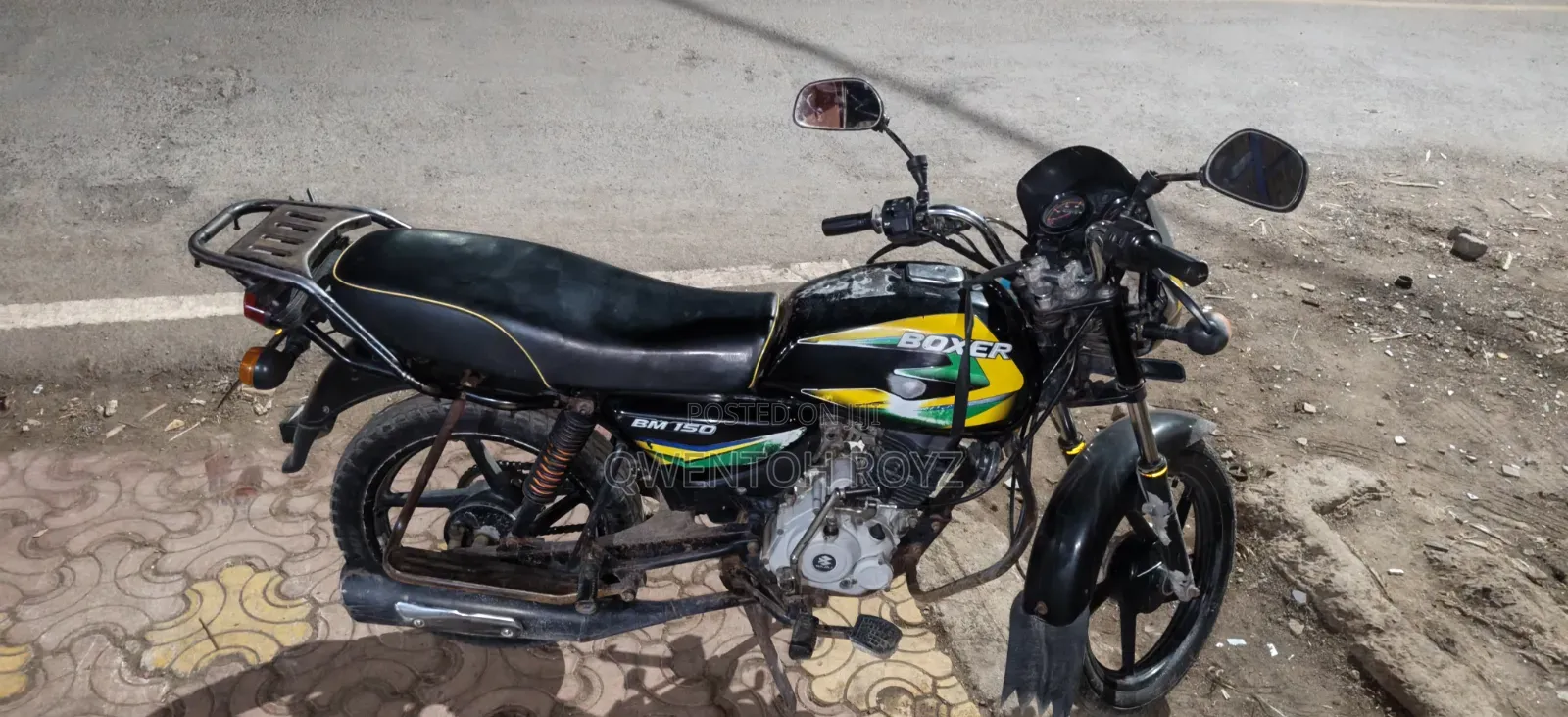 Bajaj Boxer 150 UG 2022 Black