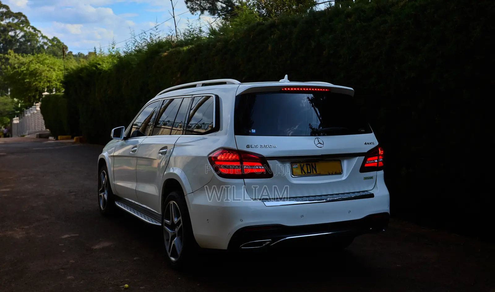 Mercedes-Benz GLS-Class GLS350d 4Matic 2017 White