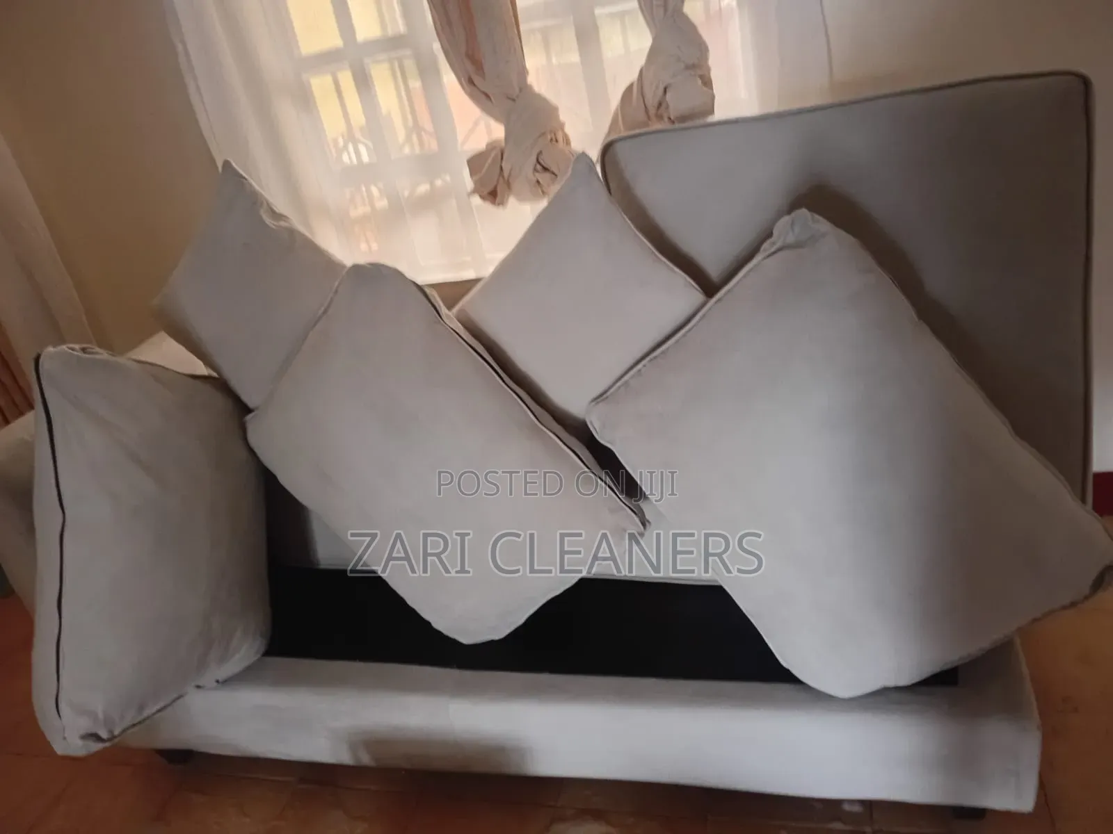 Move in Cleaning Up for Fabric Couches