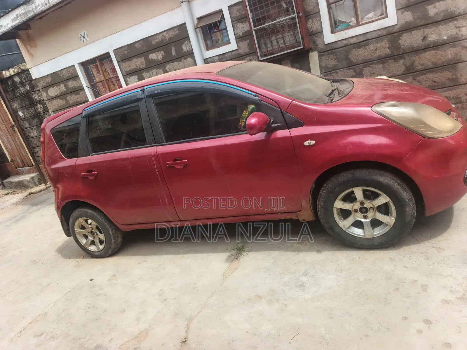 Nissan Note 2007 Red