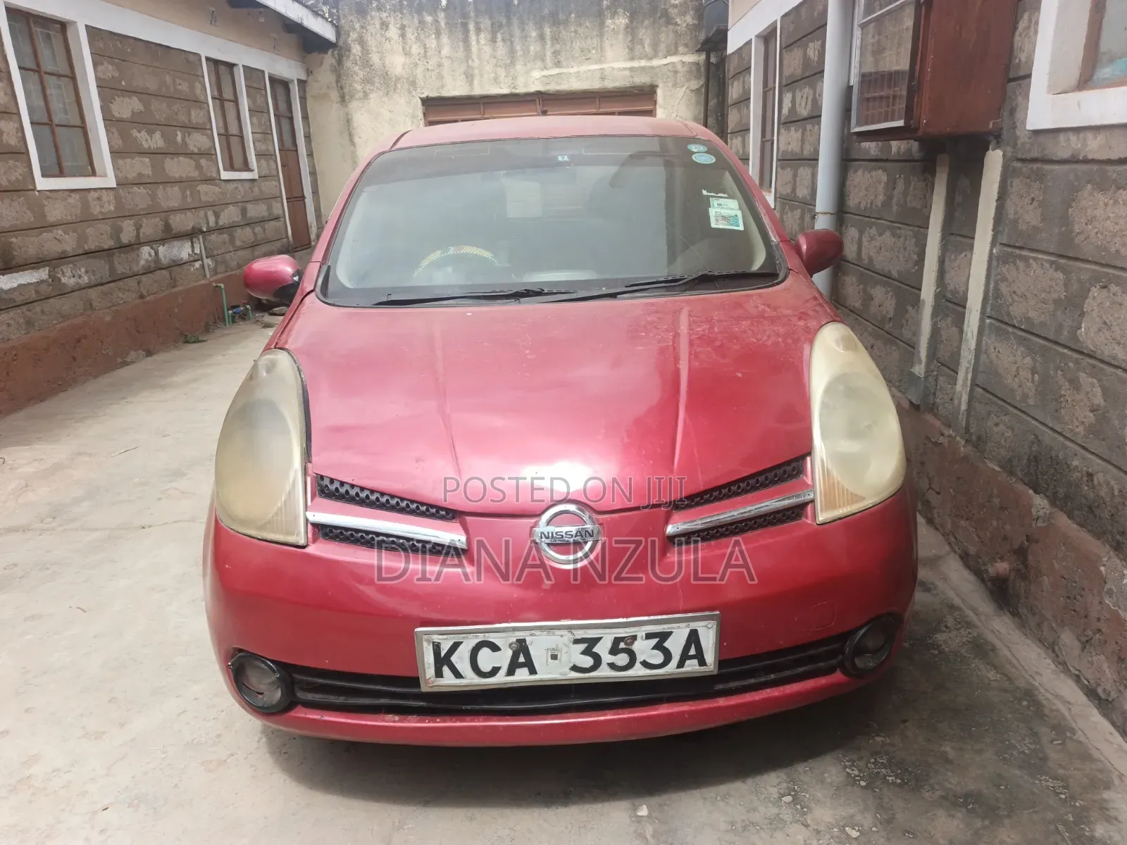 Nissan Note 2007 Red