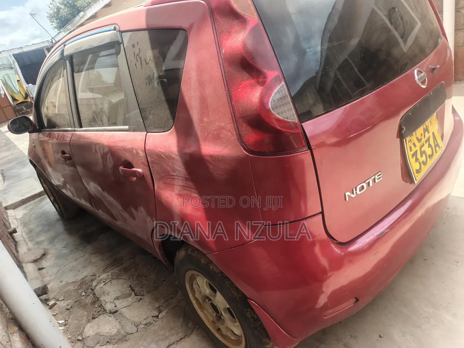 Nissan Note 2007 Red