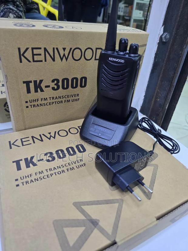 Original Kenwood Tk-3000 Walkie Talkie | Long Range Uhf Two-Way Radio
