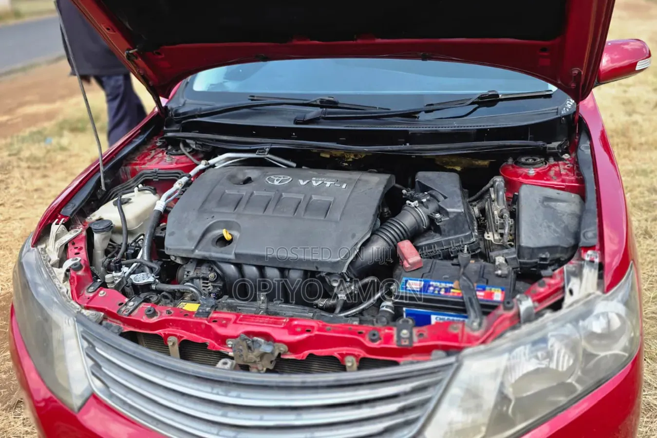 Toyota Allion 2008 Red