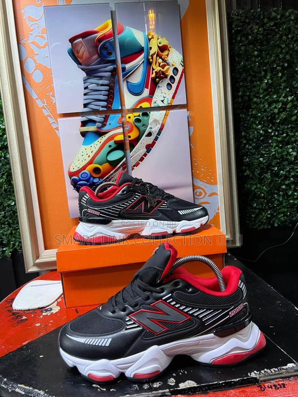 New Balance 2000r “Black Red”