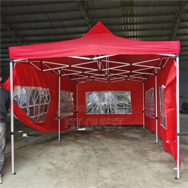 3*6 Outdoor Events Gazebo Pop Up Tent +3 Side Windows - main view