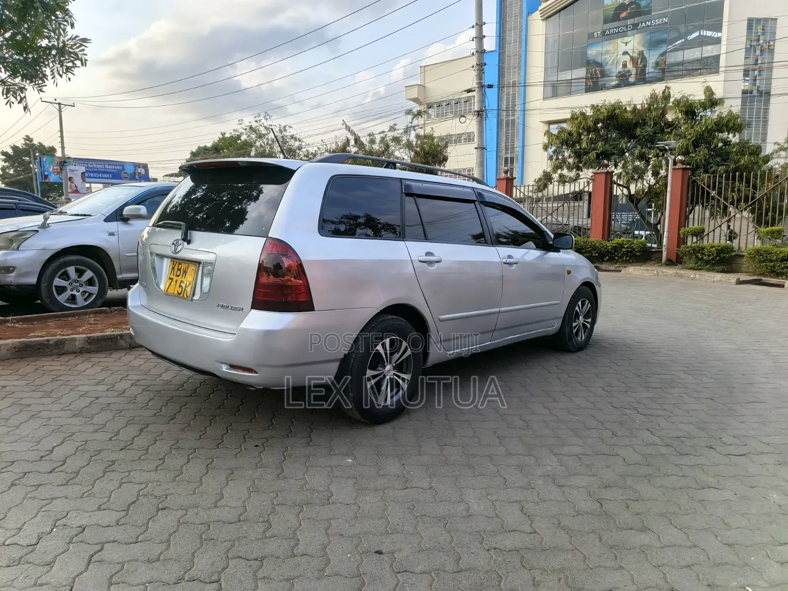 Toyota Corolla Fielder 2006 Silver