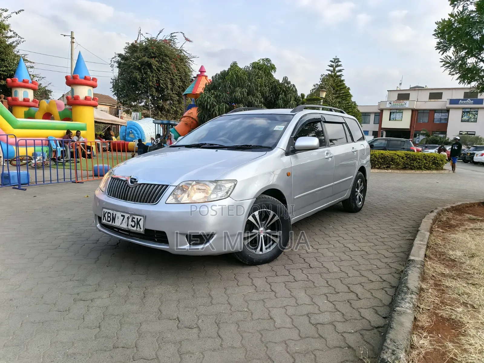 Toyota Corolla Fielder 2006 Silver