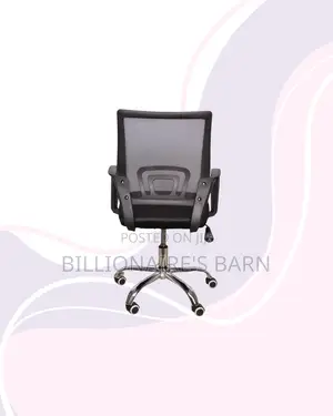 Secretarial Mesh Chair Ergonomic Design for Flexible Desk Setups
