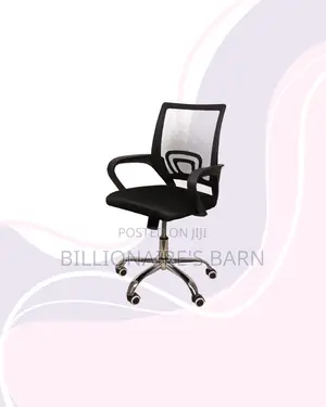 Secretarial Mesh Chair Ergonomic Design for Flexible Desk Setups